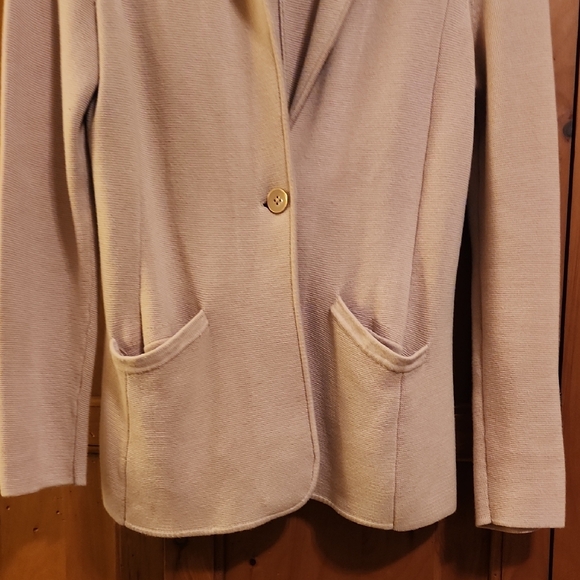 Talbots Light Tan Blazer - Picture 4 of 7